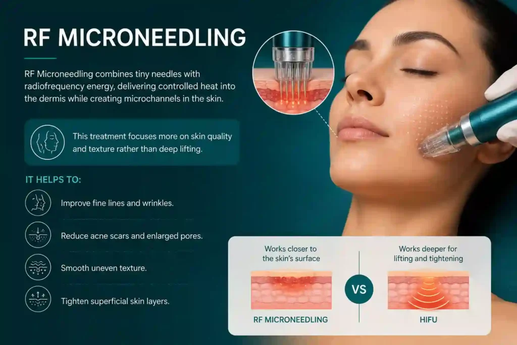 What Does RF Microneedling Do That HIFU Alone Cannot Berkhamsted